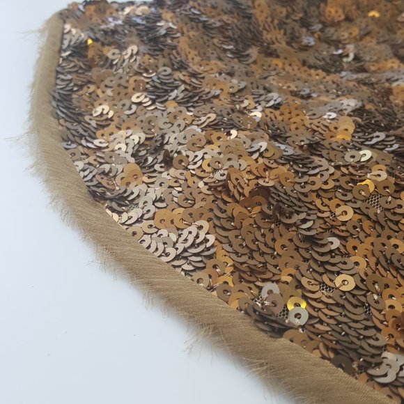 ZADIG & VOLTAIRE ! sequined gold tank top - Picture 8 of 8